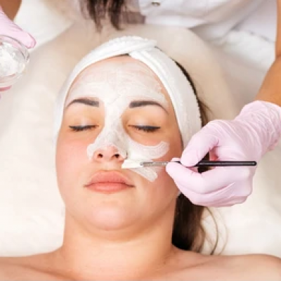 relaxing facial